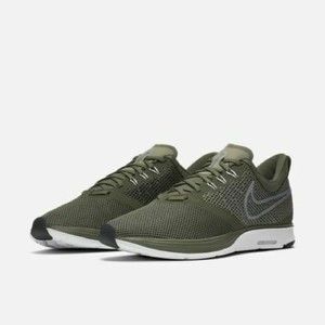 Nike Air Zoom Strike Cargo Khaki Green Mesh Lightweight Sneaker Sz 11.5